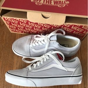 Old skool vans grey dawn/true white